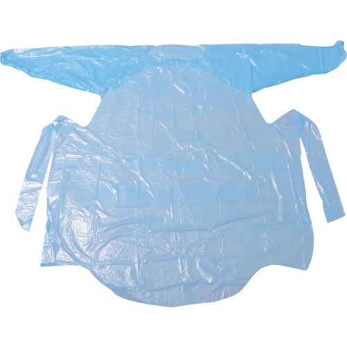 ＩＲＬ　ＰＥガウン　ゴムタイプ　ブルー　２０枚入＿