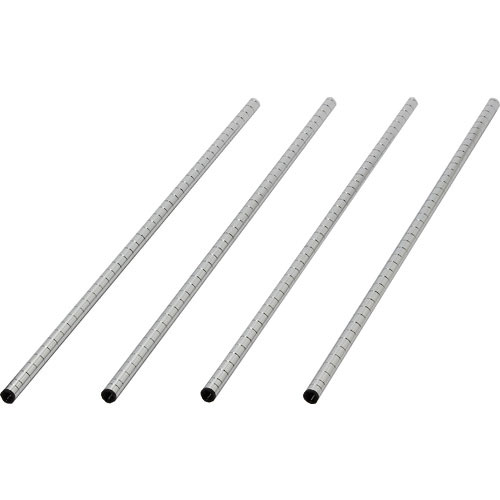 ＴＲＵＳＣＯ　スチール製ワゴン用支柱　ツールワゴン　フェニックスワゴン用　Ｈ１２００用　４本入＿