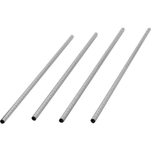 ＴＲＵＳＣＯ　スチール製ワゴン用傾斜棚用支柱　ツールワゴン　フェニックスワゴン用　Ｈ１３００用　４本＿