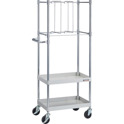 ＴＲＵＳＣＯ　ツールワゴン　フェニックスワゴン　省音　６００Ｘ４００ＸＨ１５００　立掛け用　ホワイト＿