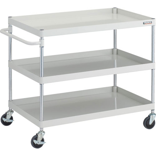 ＴＲＵＳＣＯ　ツールワゴン　フェニックスワゴン　抗ウィルスハンドル　省音　１０００Ｘ６５０ＸＨ８８０＿