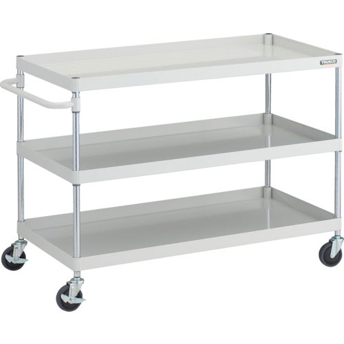 ＴＲＵＳＣＯ　ツールワゴン　フェニックスワゴン　抗ウィルスハンドル　省音　１２００Ｘ６００ＸＨ８８０＿