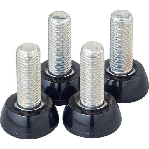 ＴＲＵＳＣＯ　スチール製ワゴン用アジャスターセット　ツールワゴン　フェニックスワゴン用　Ｍ１６　４本＿