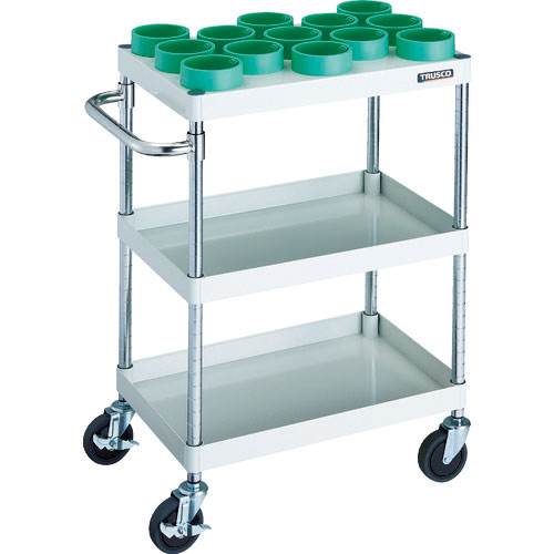 ＴＲＵＳＣＯ　ツールワゴン　フェニックスワゴン　６００Ｘ４００ＸＨ８８０　ＨＳＫ１００Ａ　ホワイト＿
