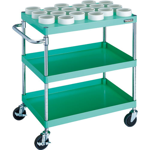 ＴＲＵＳＣＯ　ツールワゴン　フェニックスワゴン　７５０Ｘ５００ＸＨ８８０　ＨＳＫ１００Ａ　ヤンググリ＿