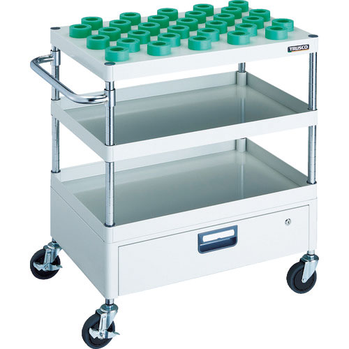 ＴＲＵＳＣＯ　ツールワゴン　フェニックスワゴン　７５０Ｘ５００　１段引出付　ＨＳＫ４０Ａ　ホワイト＿