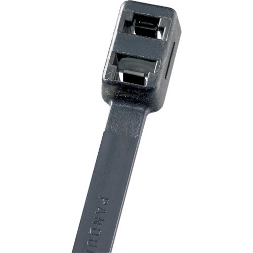 パンドウイット　ダブルループ結束バンド　耐熱性黒　４．８×１９３×１．３　（１０００本入）＿