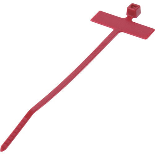 パンドウイット　旗型タイプナイロン結束バンド　赤　（１０００本入）＿