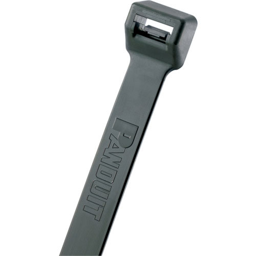 パンドウイット　ナイロン結束バンド　耐候性黒　ノンバックルタイプ　（１００本入）＿