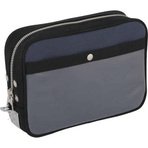 ＳＡＮＥＩ　帆布メール用ポーチ（Ｍ）馬蹄錠金具付　紺＿