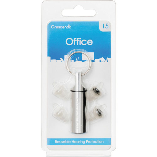 Ｃｒｅｓｃｅｎｄｏ　耳栓　騒音吸収フィルター　Ｏｆｆｉｃｅ　ＮＲＲ９ｄＢ＿