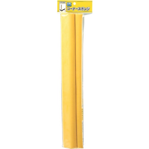 光　スポンジ５４×５４×４５０　黄　（２本入）＿