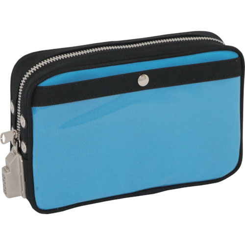 ＳＡＮＥＩ　帆布メール用ポーチ（Ｓ）ＳＥＤ－１錠付　ブルー＿