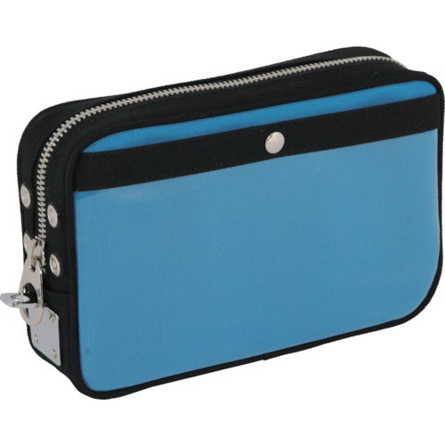 ＳＡＮＥＩ　帆布メール用ポーチ（Ｓ）馬蹄錠金具付　ブルー＿