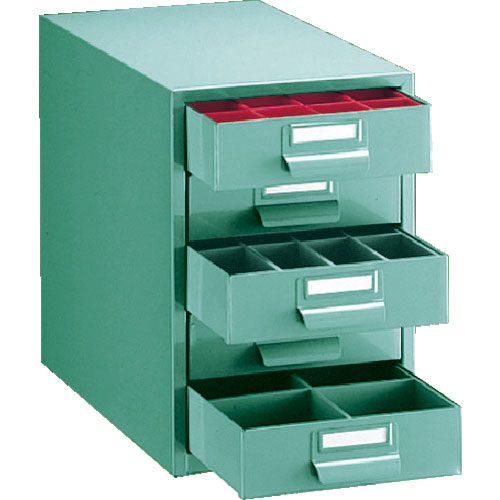 ＴＲＵＳＣＯ　ツールケース　２３３Ｘ４１０ＸＨ３４８　引出５段　プラボックス付＿