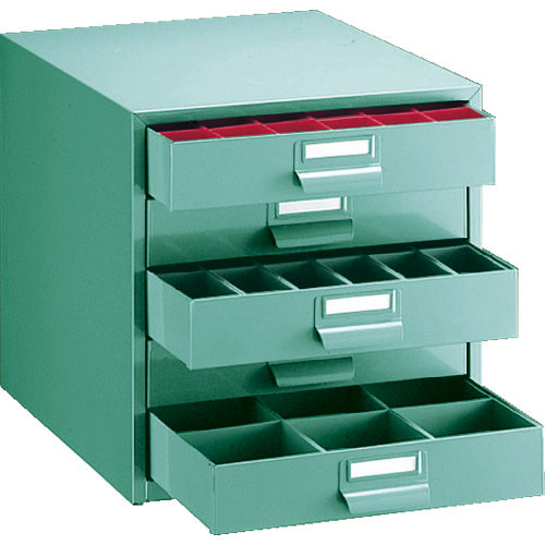 ＴＲＵＳＣＯ　ツールケース　３３３Ｘ４１０ＸＨ３４８　引出５段　プラボックス付＿