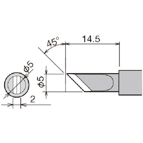 グット　交換こて先　Ｋ型＿