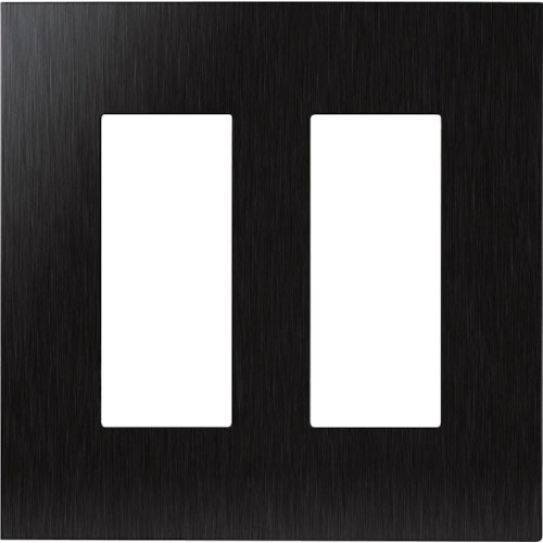 スガツネ工業　（２１００３２２４２）ＰＸＰ－ＥＳ０２－ＢＬスイッチプレート・コンセントプレート（２連＿