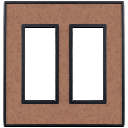 スガツネ工業　（２１００３２２３８）ＰＸＰ－ＦＢ０２－ＬＭスイッチプレート・コンセントプレート（２連＿