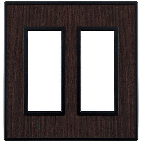 スガツネ工業　（２１００３２２３１）ＰＸＰ－ＦＢ０２－ＷＬスイッチプレート・コンセントプレート（２連＿