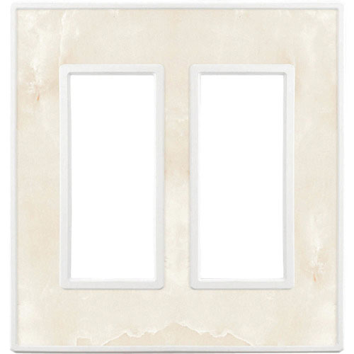 スガツネ工業　（２１００３２２２３）ＰＸＰ－ＦＷ０２－ＳＷスイッチプレート・コンセントプレート（２連＿