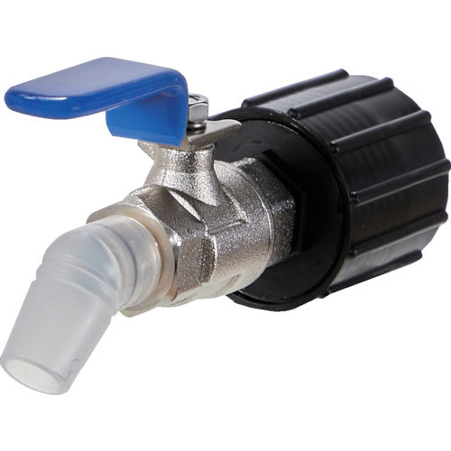 ＴＲＵＳＣＯ　真鍮製給油コック　キューちゃん　口径４０仕様　青＿