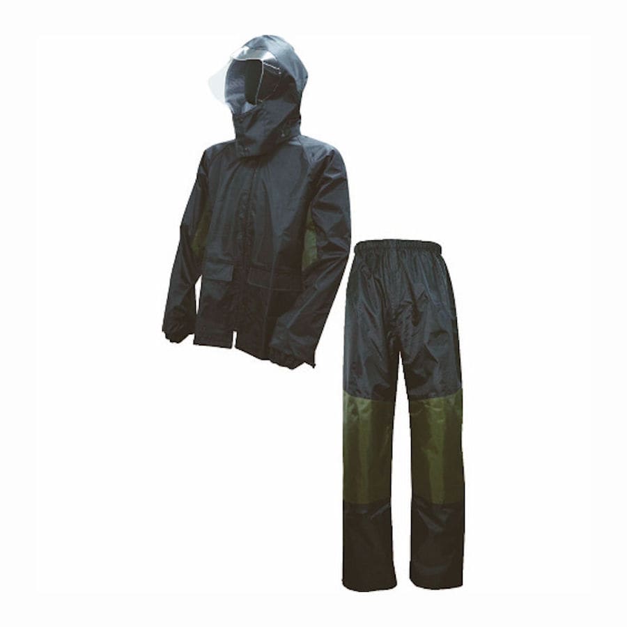 Ｋ－ＷＯＲＫ　Ｒ－０１　ＯＸハードレインスーツ　ブラック　ＬＬ＿