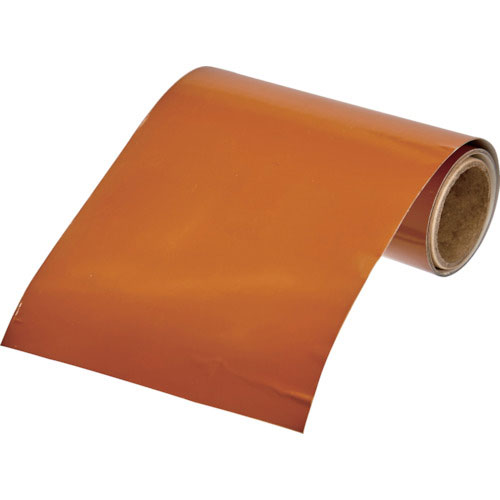 ＴＲＵＳＣＯ　配管識別テープ　茶（７．５ＹＲ５／６）（油関係）１００ＭＭ幅Ｘ１Ｍ＿