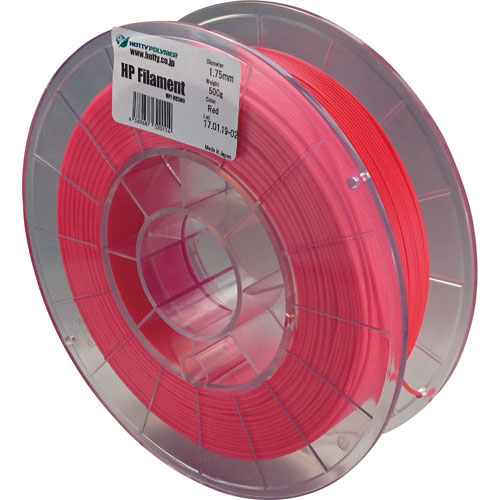ホッティポリマー　ＨＰフィラメント《スーパーフレキシブルタイプ》赤＿
