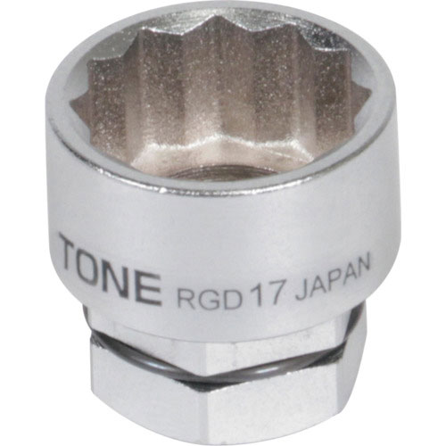 ＴＯＮＥ　ソケット（１２角・めがね用）　対辺寸法１３ｍｍ　全長２０ｍｍ＿