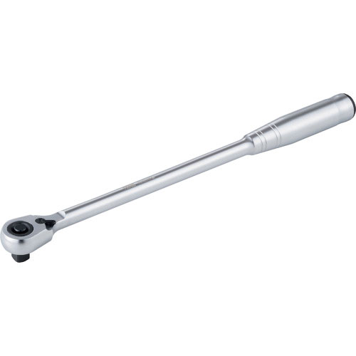 ＴＯＮＥ　ロングラチェットハンドル（中空・ホールドタイプ）　歯数７２枚　差込角９．５ｍｍ　全長３７５＿