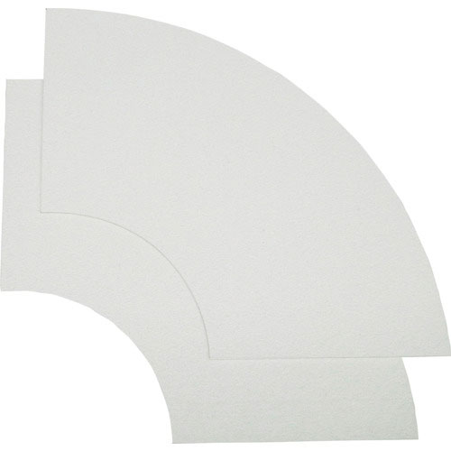 新富士　ロードマーキング　ラインＵ字パーツ１５０ｍｍ幅　白＿