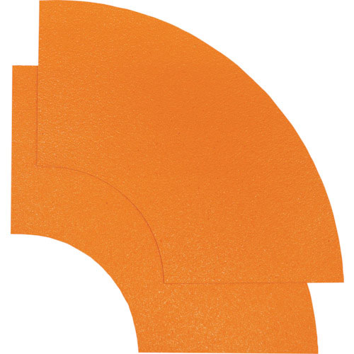 新富士　ロードマーキング　ラインＵ字パーツ１５０ｍｍ幅　黄＿