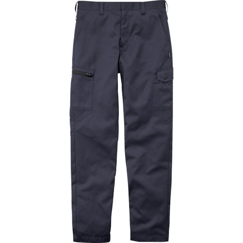 ＲＯＣＫＹ　ユニセックスノータックカーゴパンツ　ネイビー　ＬＬ＿