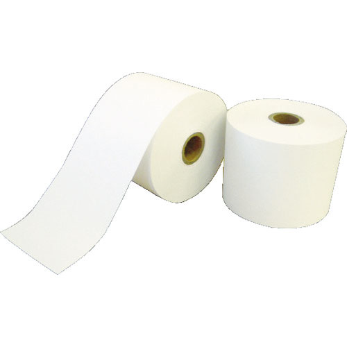 ＴＲＵＳＣＯ　感熱紙レジロール　５７．５ｍｍｘ７８ｍｍｘ１２ｍｍ紙菅　６３Ｍ（５巻入）＿