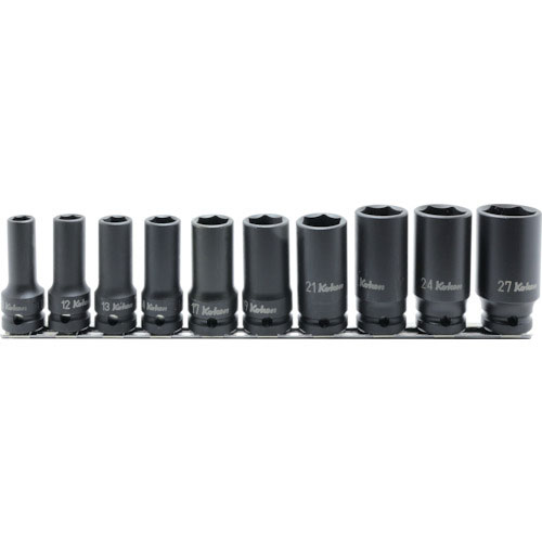 コーケン　薄肉インパクトセミディープソケットセット＿