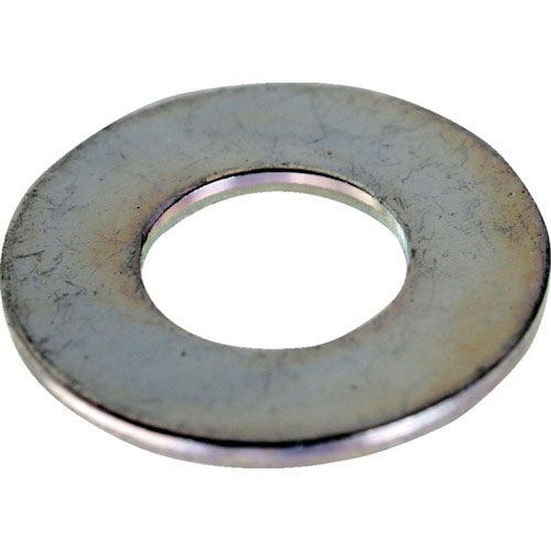 ＴＲＵＳＣＯ　平ワッシャー　ＪＩＳ　三価白　Ｍ２　７５００個入　ヘキサゴンパック＿