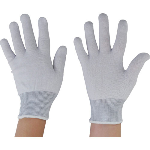丸和ケミカル　下履き手袋　薄手２層編み　フリーサイズ＿