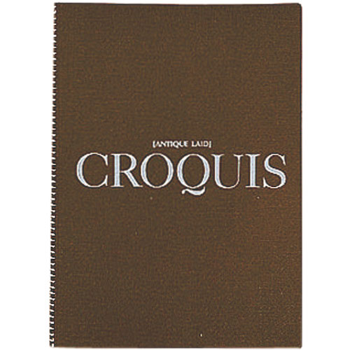 マルマン　Ａ４　クロッキー　アンチークレイド紙＿