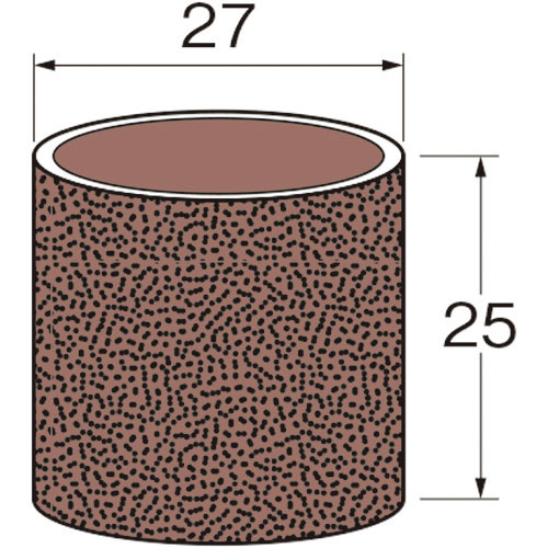 リューター　ロール外径（ｍｍ）：２７幅（ｍｍ）：２５粒度（＃）：６０＿