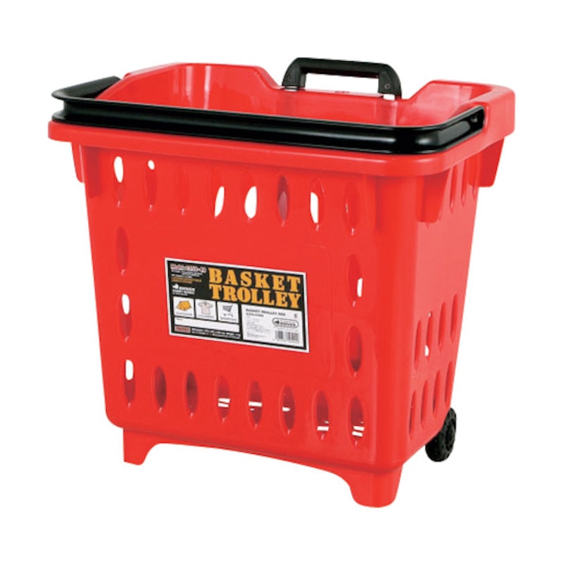 ＤＵＬＴＯＮ　バスケットトローリー　レッド＿