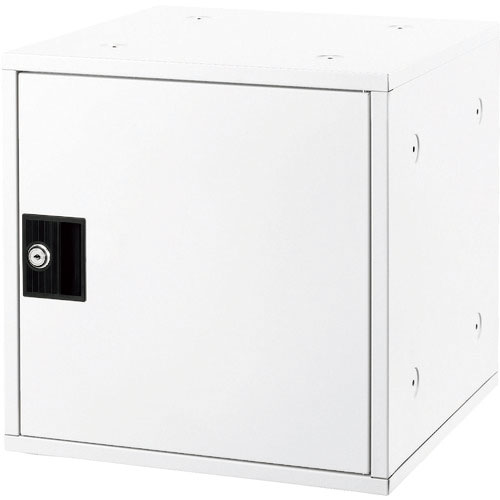 アスカ　組立式シューズボックス　ホワイト＿