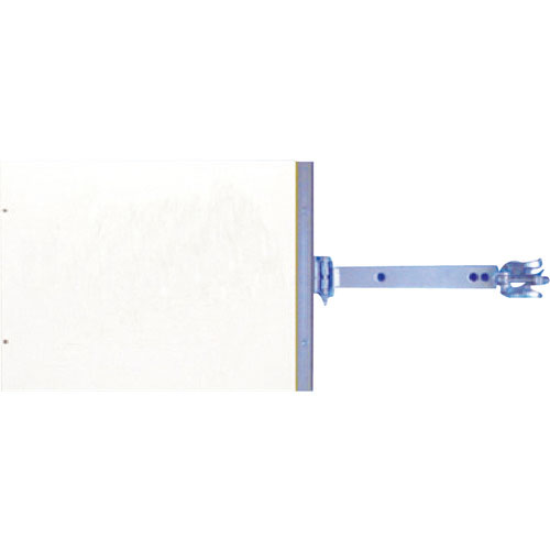 つくし　スイング標識　金具付き　両面白無地＿