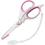 プラス　３４３２８）フィットカット安全ガイド付ＳＣ－１６５ＡＭ　白／桃＿