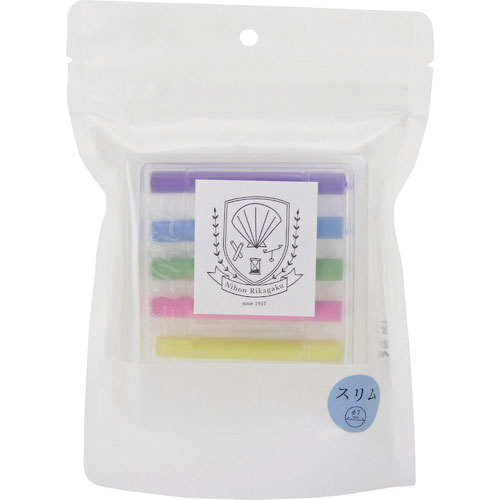 ダストレス　スクールシリーズチョーク　スリム　６本入り＿