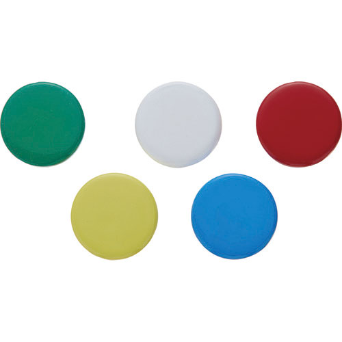 ＴＲＵＳＣＯ　強力マグネット　３０ｍｍ　１０個入　白＿