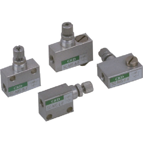 ＣＫＤ　スピードコントローラ　大口径タイプ　Ｍ５×０．８　ストレート　微速タイプ＿