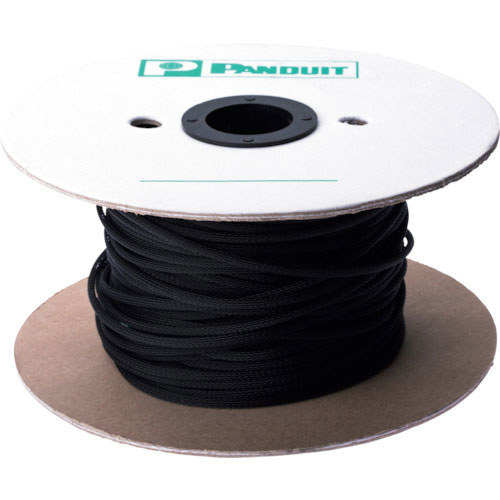 パンドウイット　スーパーネットチューブ（ほつれ防止タイプ）　黒　外径３．０ｍｍ　３０４．８ｍ＿