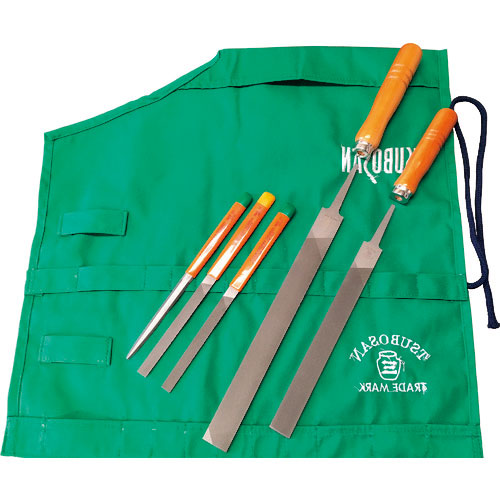 ツボサン　技能検定２級用ヤスリセット＿