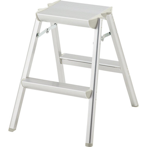 ハセガワ　天板幅広アルミ踏台　ＳＥＷ型　２段＿